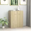Image de vidaXL Buffet Chêne sonoma 60x30x75 cm Bois dingénierie 800732