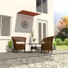 Image de vidaXL Auvent Rétractable Store de Terrasse Auvent de Balcon Jardin Extérieur Résistant aux UV Ombrage des Fenêtres 200x150 145895