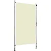 Image de Store Roulant D'extérieur 120 X 270 Cm Crème Vidaxl