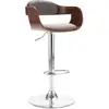 Image de Tabouret De Bar Contreplaqué Et Tissu Taupe Vidaxl