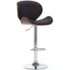 Image de Tabouret De Bar Noir Similicuir Vidaxl