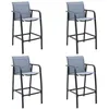 Image de vidaXL 4x Chaises de Bar de Jardin Siège de Comptoir Chaise de Balcon Siège de Patio Chaise dExtérieur Terrasse Salle à 48119