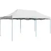 Image de Tente De Réception Pliable Professionnelle 3x6 M Acier Blanc Vidaxl