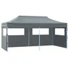 Image de vidaXL Tente de Réception Pliable avec 4 Parois Tonnelle de Jardin Tonnelle de Patio Pavillon de Terrasse Auvent dExtérieur 48867