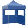 Image de Tente De Réception Pliable Avec 2 Parois 2x2 M Acier Bleu Vidaxl