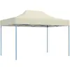 Image de Tente De Réception Pliable Professionnelle 3x4 M Acier Crème Vidaxl