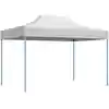 Image de Tente De Réception Pliable Professionnelle 280x410x315 Cm Acier Blanc Vidaxl