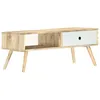 Image de vidaXL Table basse 90x50x40 cm Bois de manguier massif