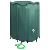 Image de vidaXL Réservoir pliable deau de pluie avec robinet 1000 L
