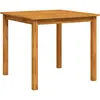 Image de Table De Jardin 85x85x74 Cm Bois D'acacia Massif Vidaxl
