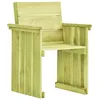 Image de Chaise De Jardin Bois De Pin Imprégné Vidaxl