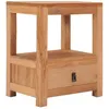 Image de vidaXL Table de chevet 40 x 30 x 50 cm Bois de teck solide