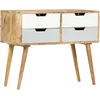 Image de Buffet 85 X 40 X 71 Cm Bois De Manguier Massif Vidaxl