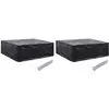 Image de Housses De Salon De Jardin 2 Pcs 8  illets 250x210x90 Cm Vidaxl