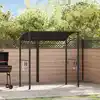 Image de Belvédère De Barbecue 215x150x220 Cm Anthracite Acier Vidaxl