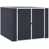 Image de Abri De Jardin Anthracite 195x198x159 Cm Acier Galvanisé Vidaxl