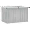 Image de Boîte De Rangement De Jardin Gris 109x67x65 Cm Vidaxl
