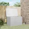 Image de Boîte De Rangement De Jardin Gris 149x99x93 Cm Vidaxl
