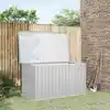 Image de Boîte De Rangement De Jardin Gris 171x99x93 Cm Vidaxl