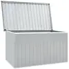 Image de Vidaxl boîte de rangement de jardin gris 171x99x93 cm 46270