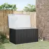 Image de Boîte De Rangement De Jardin Anthracite 171x99x93 Cm Vidaxl