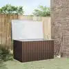 Image de Boîte De Rangement De Jardin Marron 171x99x93 Cm Vidaxl