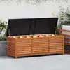 Image de Boîte De Rangement De Jardin 150x50x55 Cm Eucalyptus Solide Vidaxl
