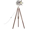 Image de Lampadaire À Trépied Bois De Manguier Massif 180 Cm Vidaxl