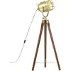 Image de Lampadaire À Trépied Bois De Manguier Massif 97 Cm Vidaxl