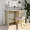 Image de Bureau Chêne Sonoma 100x50x76 Cm Bois D’ingénierie Vidaxl
