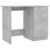 Image de Bureau Gris Béton 100x50x76 Cm Bois D’ingénierie Vidaxl