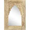 Image de Miroir Peint À La Main 40x55 Cm Bois De Manguier Solide Vidaxl