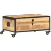 Image de Table Basse 70x50x33 Cm Bois De Manguier Massif Vidaxl