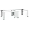 Image de vidaXL Socle Double pour Lave-linge et Sèche-linge Support de Machine à Laver Base de Machine à Sécher 51194