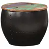 Image de Table Basse 53x43 Cm Bois De Récupération Massif Vidaxl