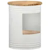 Image de Table Basse 43x55 Cm Bois De Manguier Solide Vidaxl