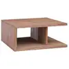 Image de Table Basse 70x70x30 Cm Bois De Teck Massif Vidaxl