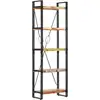 Image de Bibliothèque 5 Niveaux 60x30x180 Cm Bois Solide De Récupération Vidaxl