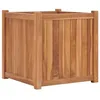 Image de vidaXL Lit surélevé 50x50x50 cm Bois de teck solide