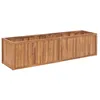 Image de vidaXL Lit surélevé de jardin 200x50x50 cm Bois de teck solide
