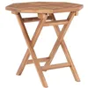 Image de vidaXL Table pliable de jardin 45x45x45 cm Bois de teck solide