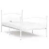 Image de Cadre De Lit Sans Matelas Avec Sommier À Lattes Métal 100x200cm Vidaxl