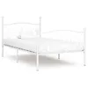Image de vidaXL Cadre de lit sans matelas avec sommier à lattes métal 100x200cm 284448