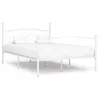 Image de Cadre De Lit Sans Matelas Avec Sommier À Lattes Métal 160x200cm Vidaxl