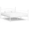 Image de Cadre De Lit Sans Matelas Avec Sommier À Lattes Métal 200x200cm Vidaxl