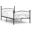 Image de Cadre De Lit Sans Matelas Avec Sommier À Lattes Métal 90x200 Cm Vidaxl