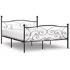 Image de Cadre De Lit Sans Matelas Avec Sommier À Lattes Métal 200x200cm Vidaxl