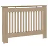 Image de Vidaxl cache-radiateur 112x19x81,5 cm bois d'ingénierie 288175