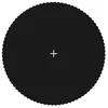 Image de vidaXL Tapis de Saut Tissu Noir pour Trampoline Rond Tapis de Saut de Remplacement Rechange Extérieur Jardin Arrière-cour 92407