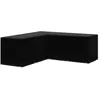 Image de vidaXL Housse de salon de jardin Forme de L 12 oeillets 250x250x90 cm